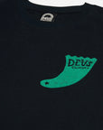 Deus Mens Single Fin T-Shirt - Black