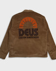 Deus Mens Stokes Coach Jacket - Khaki