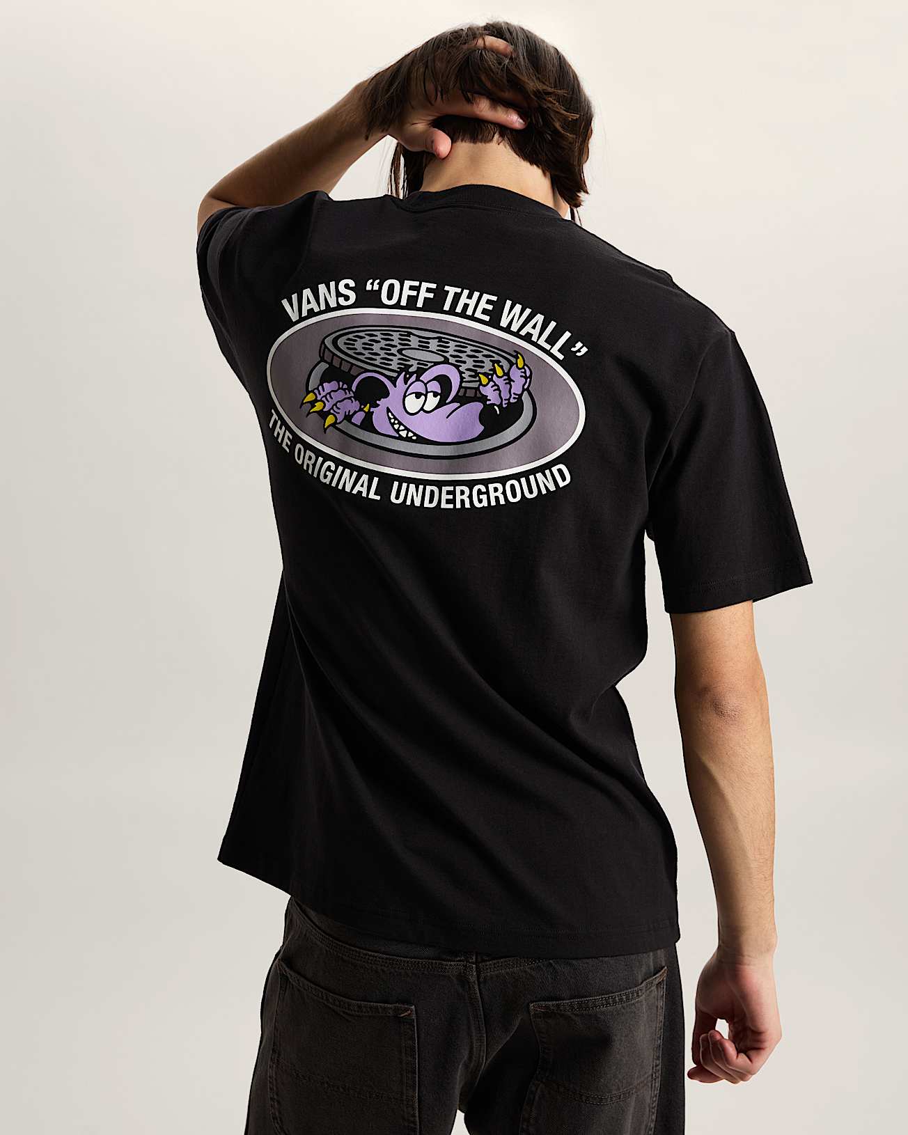 Vans Mens Downside Short Sleeve T-Shirt - Black