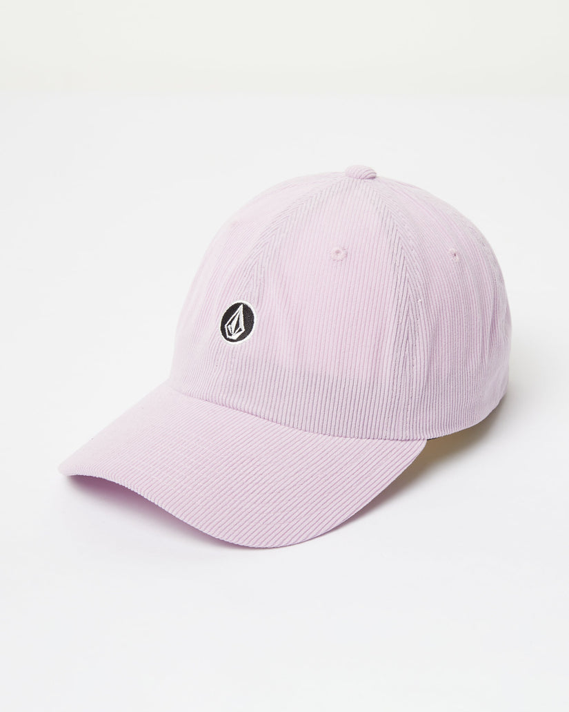 Volcom Womens Circle Stone Cord Dad Cap - One Size - Dusty Lavender - ManGo Surfing