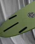 Elemnt Midlength Surfboard 1CF+2F Future - Smoke Green - ManGo Surfing