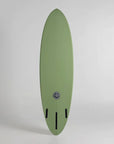 Elemnt Midlength Surfboard 1CF+2F Future - Smoke Green - ManGo Surfing