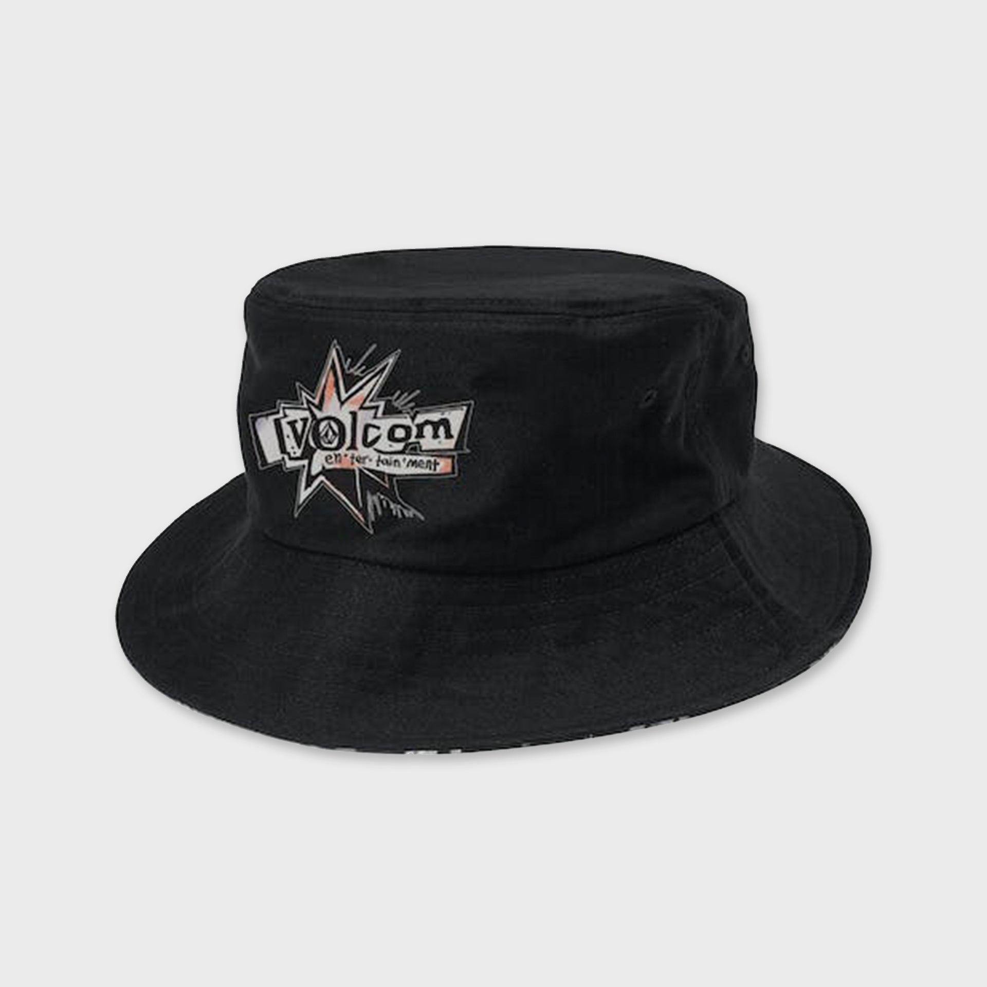 Volcom Ent Flyer Bucket Hat - One Size - Black Combo - ManGo Surfing