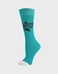 Volcom Ent Socks - Womens Socks - One Size - Temple Teal - ManGo Surfing