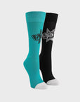 Volcom Ent Socks - Womens Socks - One Size - Temple Teal - ManGo Surfing