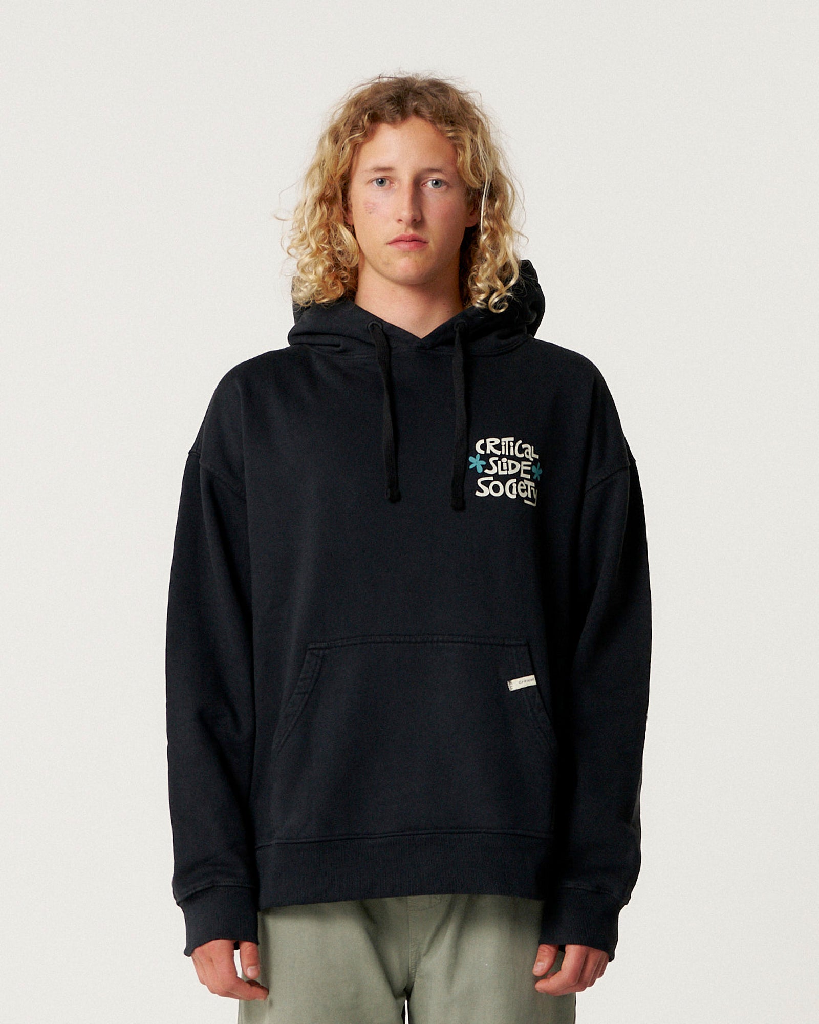 The Critical Slide Society Mens Very Nice Hoodie - Vintage Black