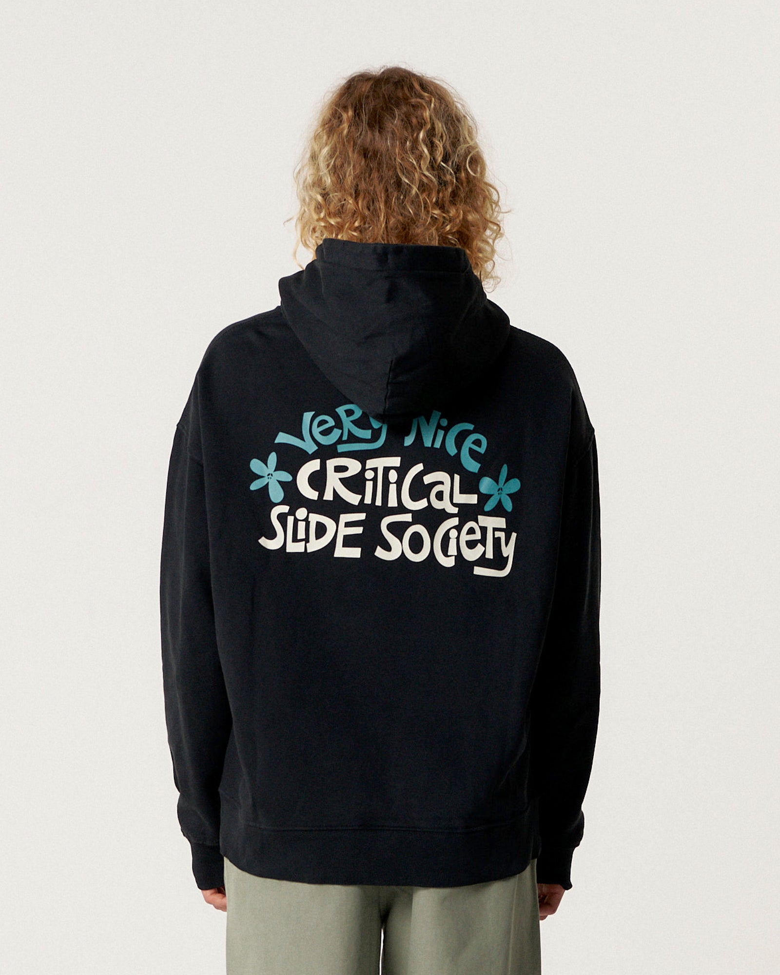 The Critical Slide Society Mens Very Nice Hoodie - Vintage Black
