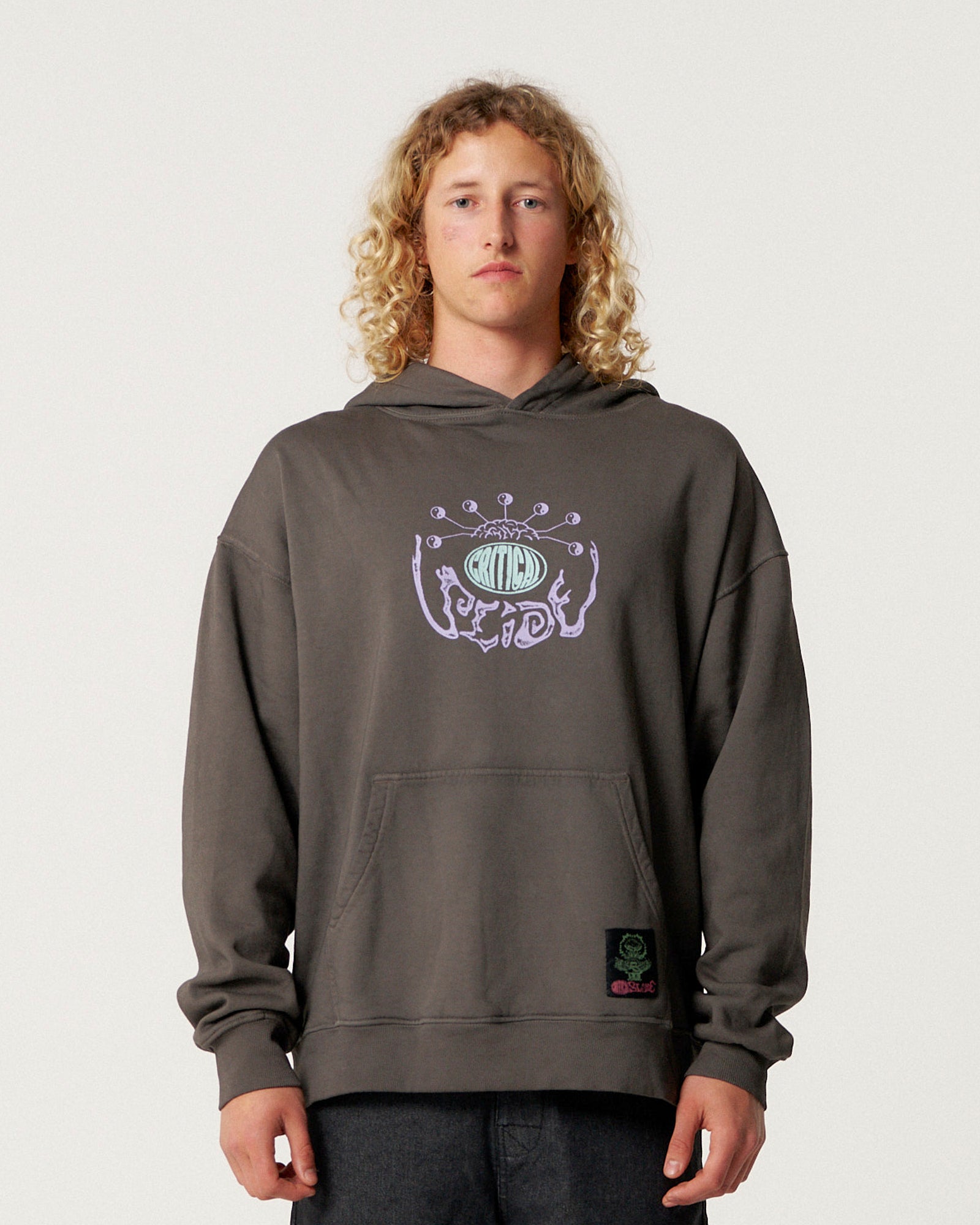 The Critical Slide Society Mens Madness Hoodie - Asphalt