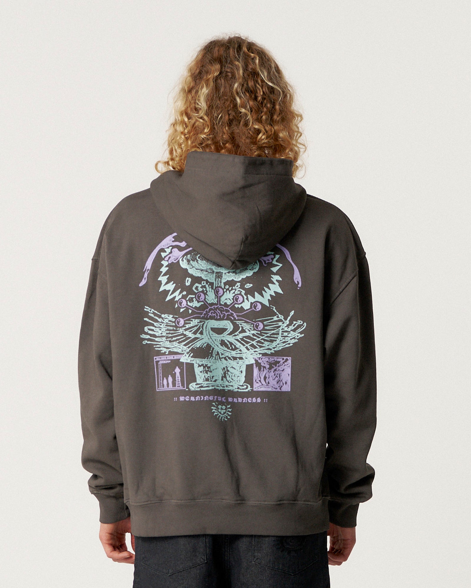 The Critical Slide Society Mens Madness Hoodie - Asphalt