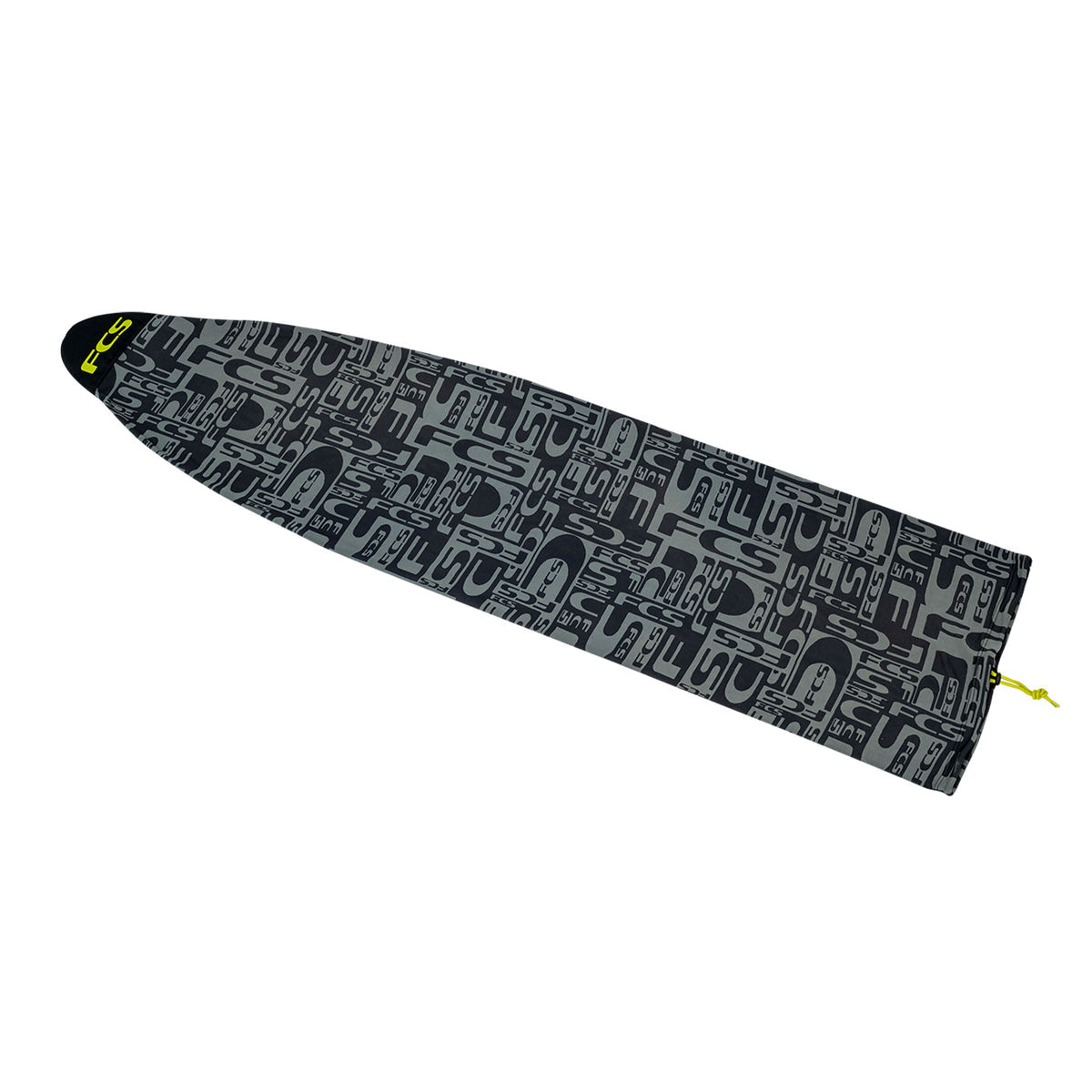 FCS Stretch Long Board - 10&#39;0 - Monogram Coal/Lime - ManGo Surfing