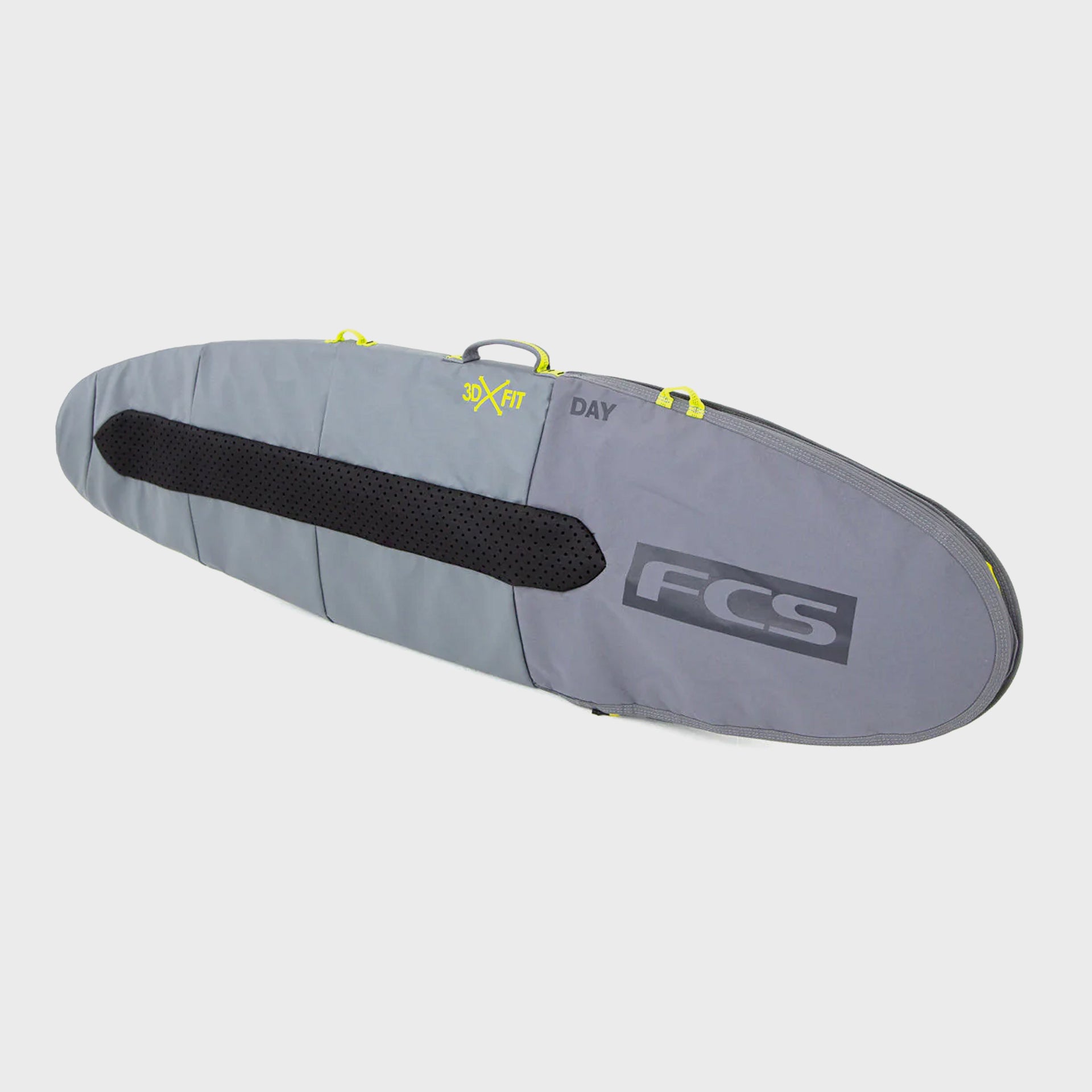 FCS Day cover - 3DX FIT - 7&#39;6 - Cool Grey - ManGo Surfing