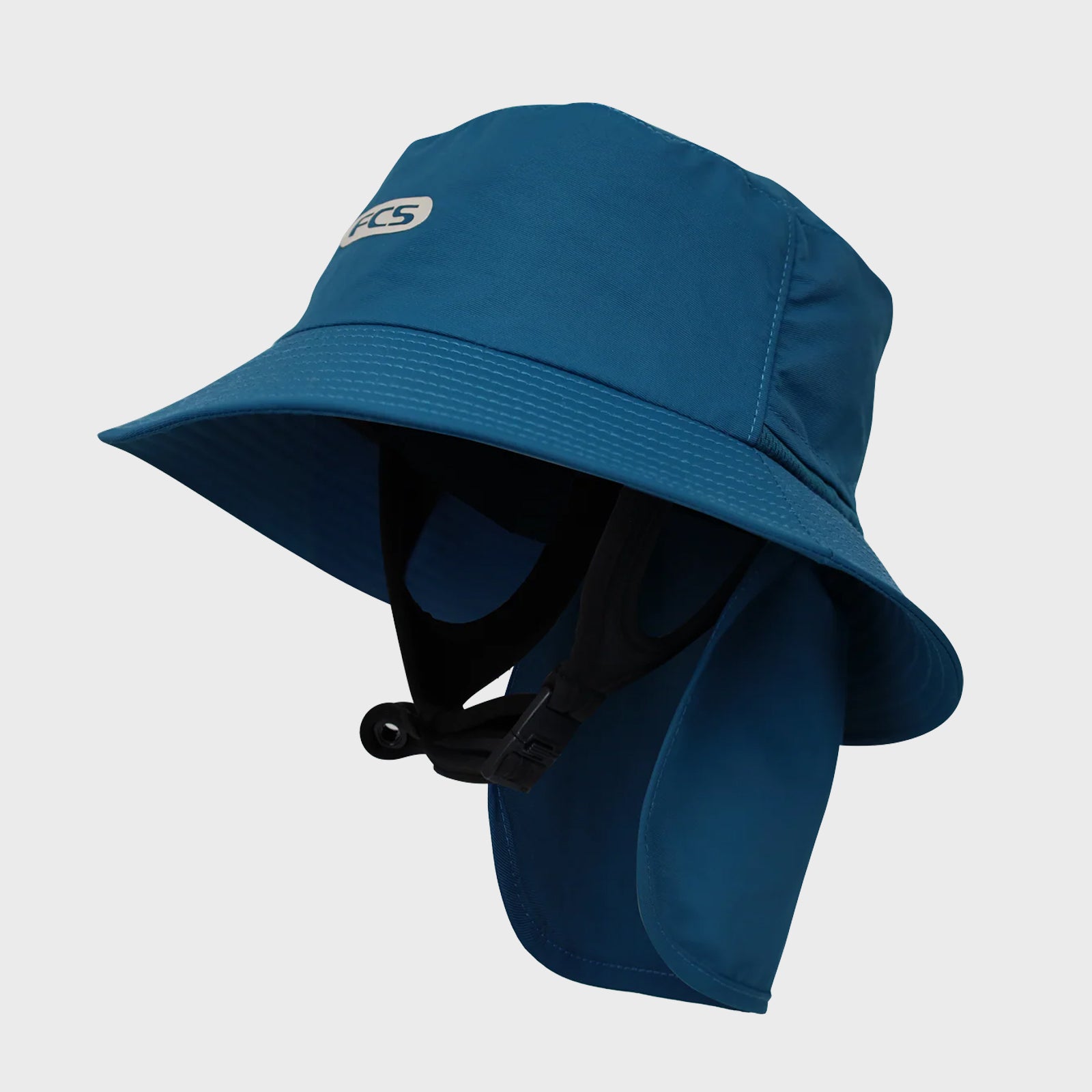 FCS Essential Surf Bucket Hat - Tidal Teal - ManGo Surfing