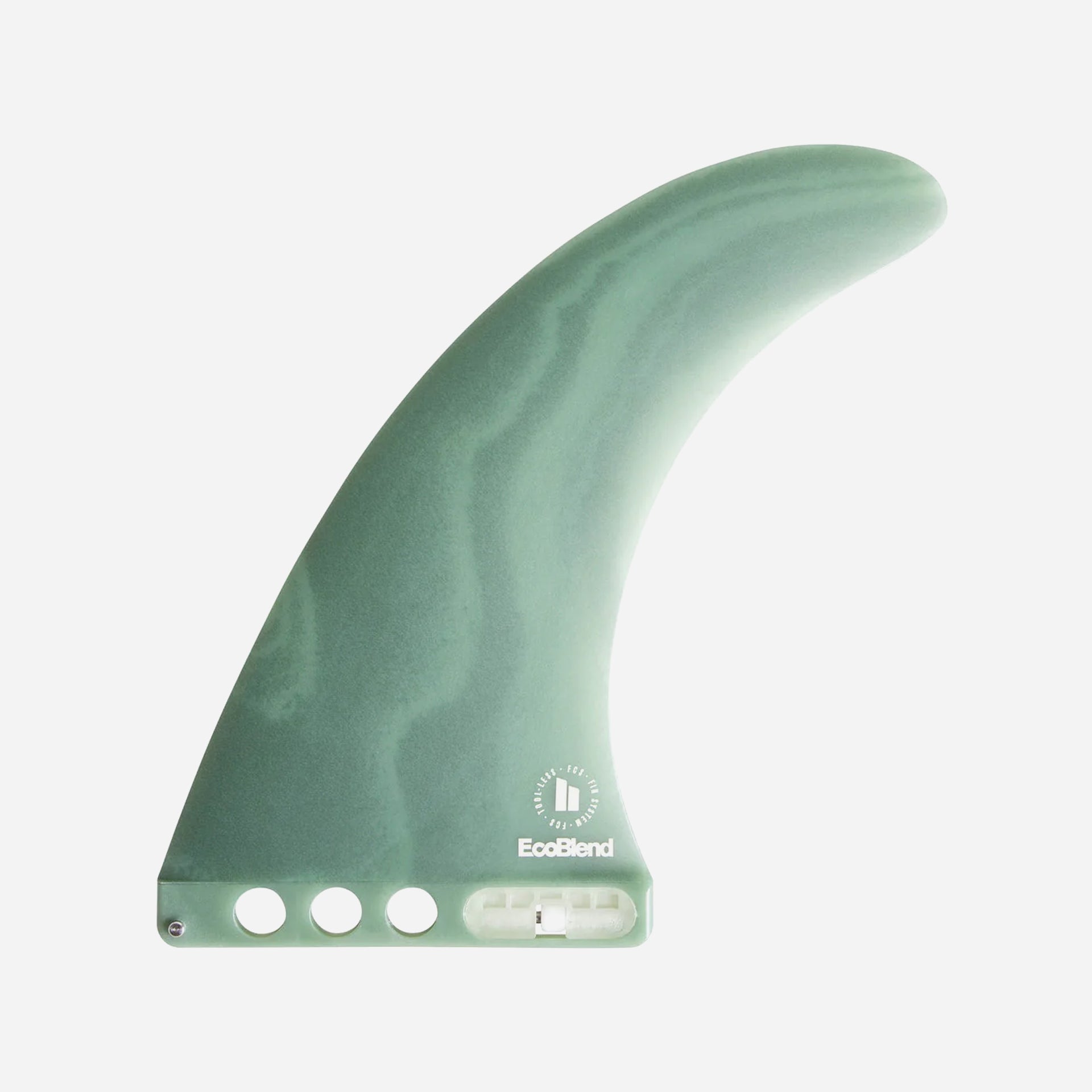 FCS Neo Glass Eco Connect FCS II Longboard Fin - Iceberg Green