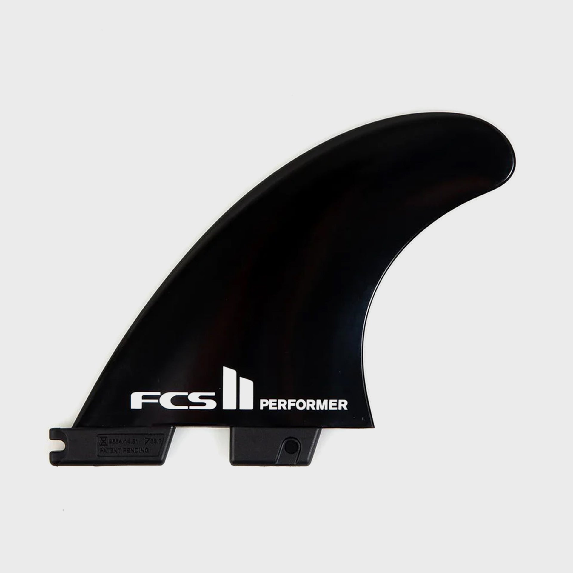 FCS Performer FCS II Tri Retail Fins - Medium - Black - ManGo Surfing