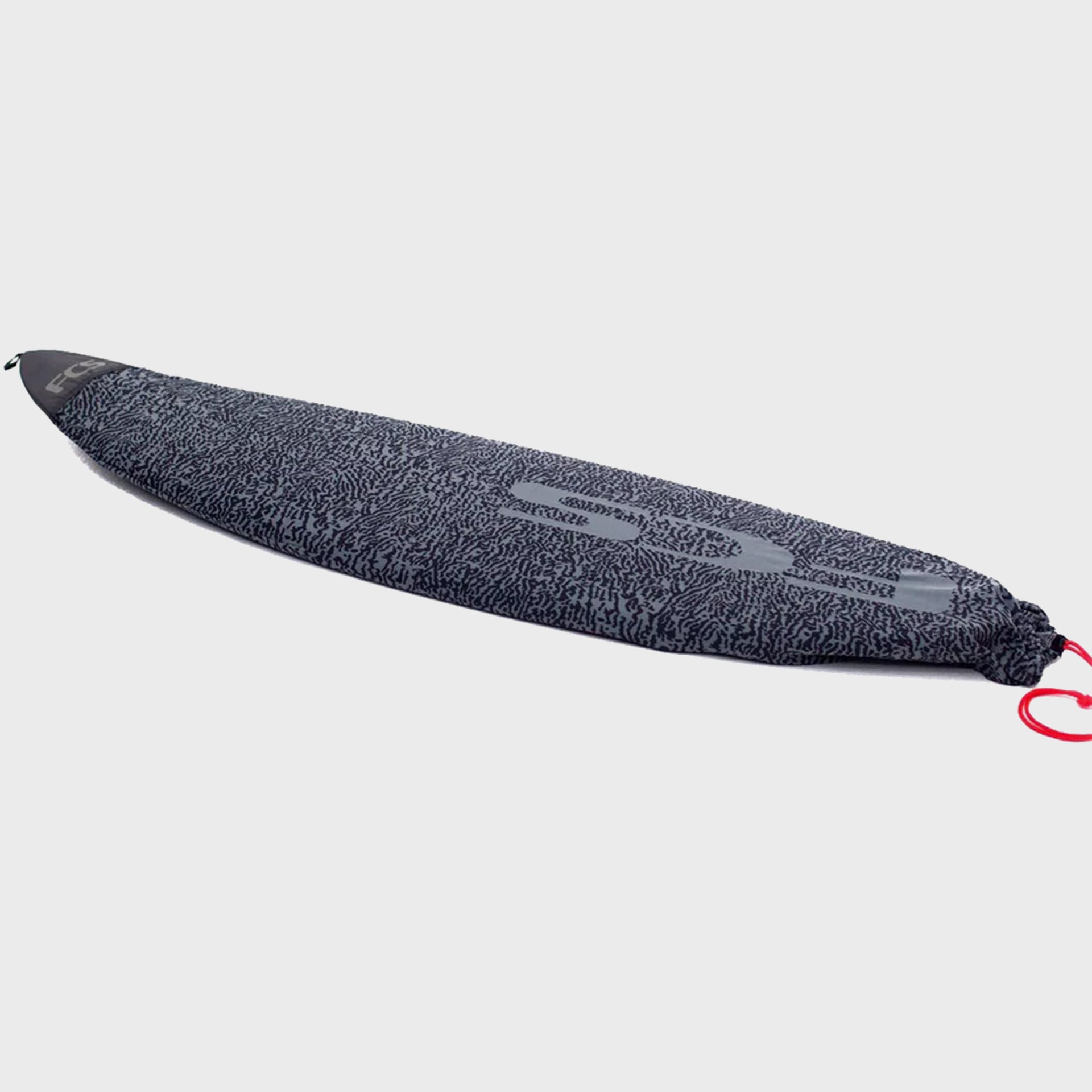 FCS Stretch Longboard Cover - 9' - Carbon - ManGo Surfing