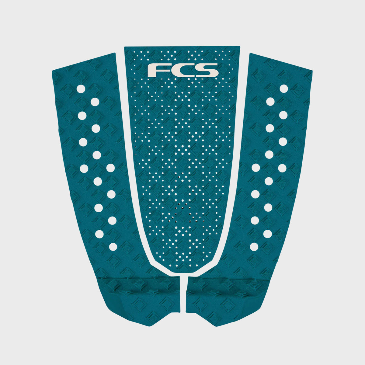 FCS T-3 Eco Traction Pad - Tidal Teal - ManGo Surfing