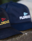 Florence Marine Logo Twill Hat - One Size - Black - ManGo Surfing