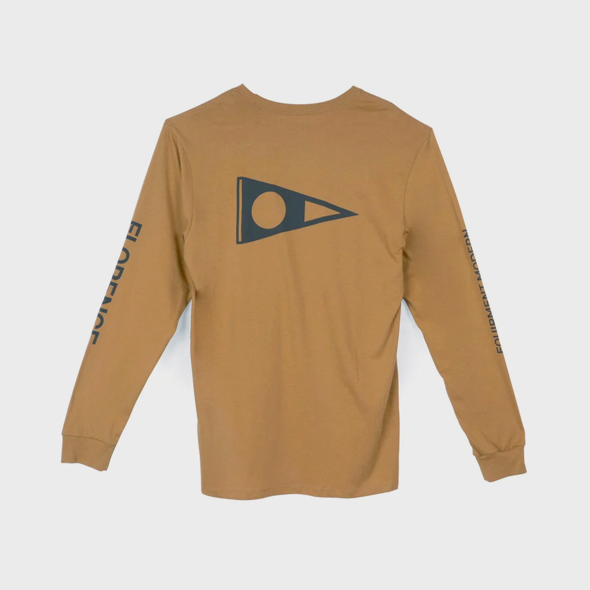 Formula Long Sleeve T-Shirt - Mens L/S Tee - Mustard - ManGo Surfing