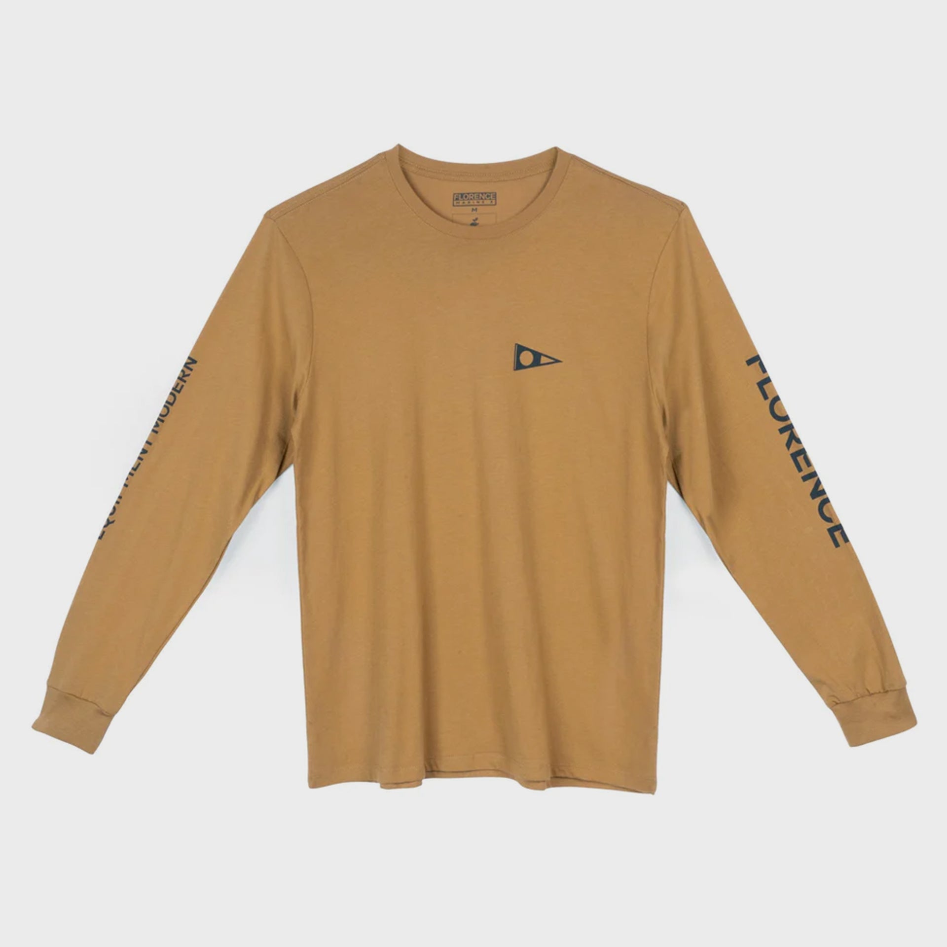 Formula Long Sleeve T-Shirt - Mens L/S Tee - Mustard - ManGo Surfing