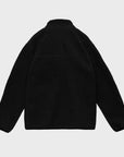 High Pile Utility Fleece Jacket - Mens Jacket - Black - ManGo Surfing