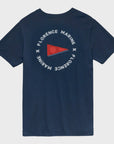 Masthead Organic T-Shirt - Mens Short Sleeve Tee - Dark Navy - ManGo Surfing