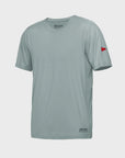 Sun Pro Short Sleeve UPF Shirt - Mens UPF Shirt - Light Grey - ManGo Surfing