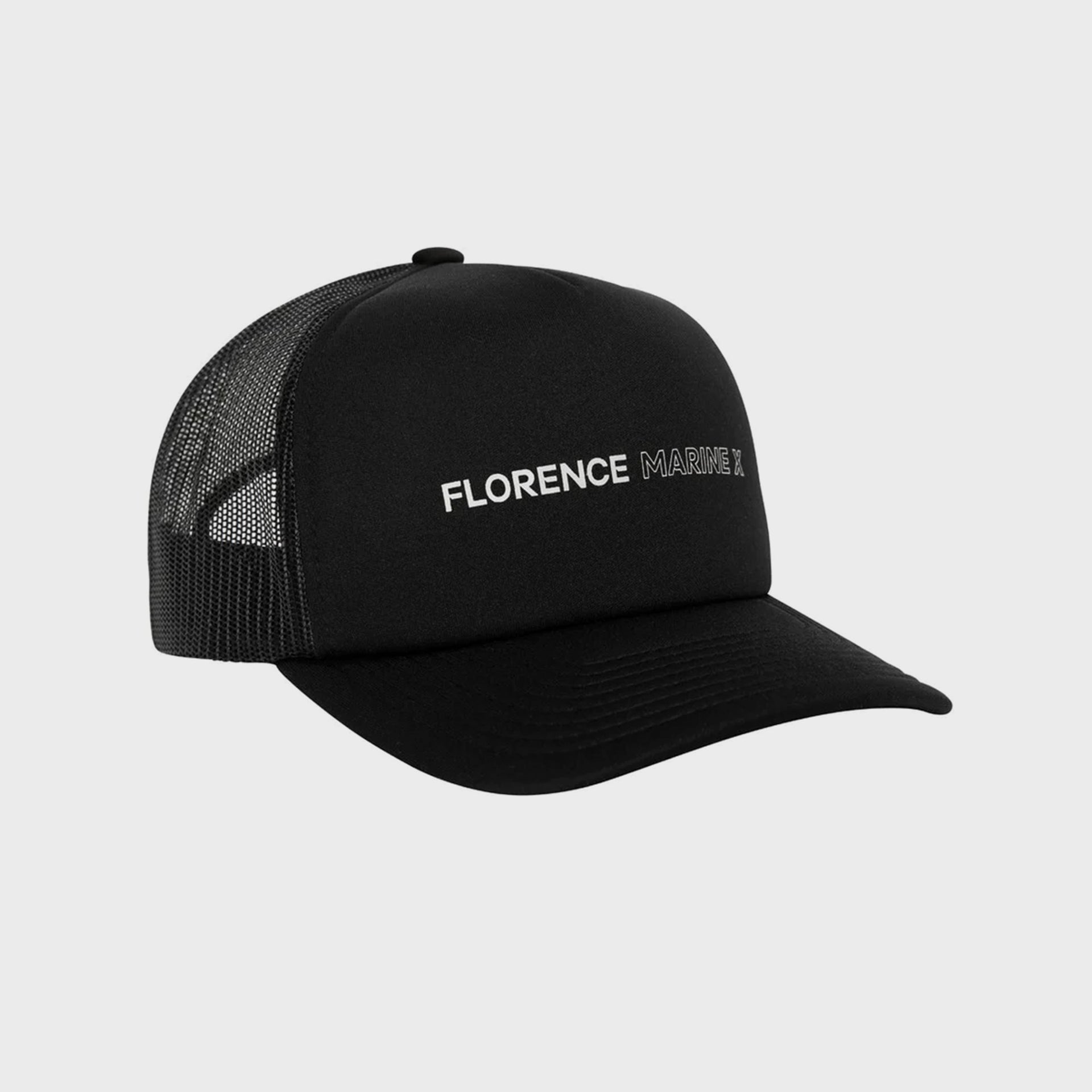 Foam Trucker Hat - Mens Hat - One Size - Black - ManGo Surfing