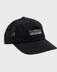 Unstructured Trucker Hat - Mens Hat - One Size - Black - ManGo Surfing