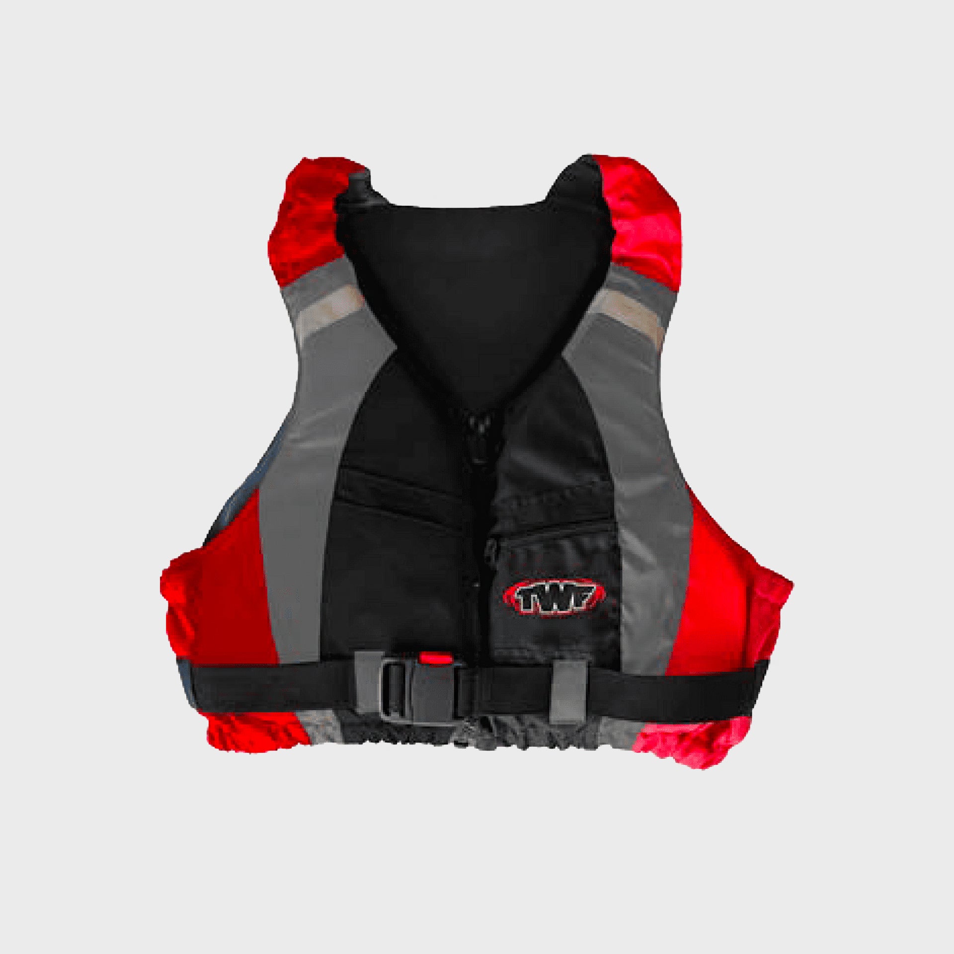 TWF Front Zip Buoyancy Aid | Red | Water Sports &amp; Safety - ManGo Surfing