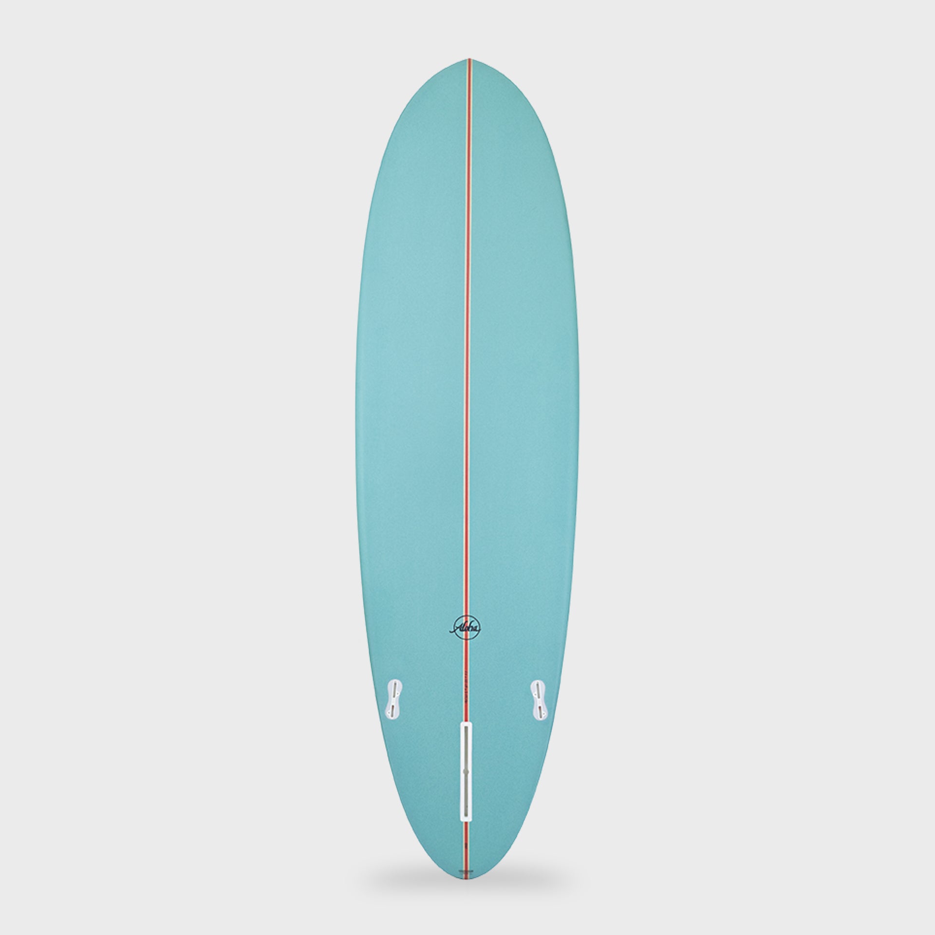 Fun Division Mid Length Surfboard - 6&#39;8, 7&#39;0, 7&#39;6 and 8&#39;0 - Aqua - FCS II - ManGo Surfing