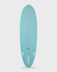 Fun Division Mid Length Surfboard - 6'8, 7'0, 7'6 and 8'0 - Aqua - FCS II - ManGo Surfing