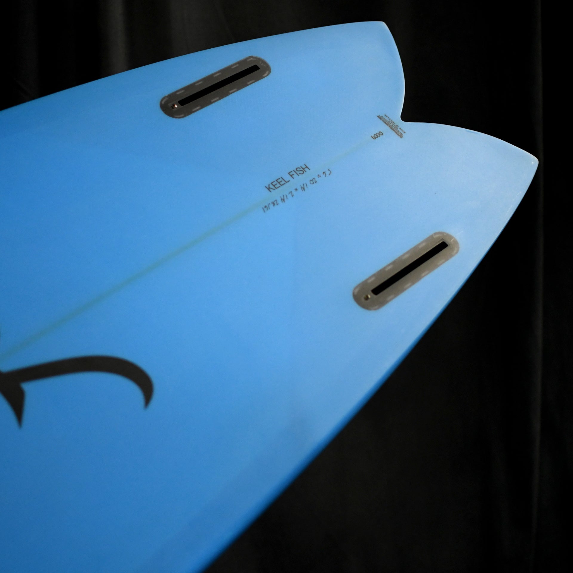 Aloha Keel Fish Futures 2F Surfboard - Blue - 5&#39;6 - ManGo Surfing
