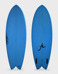 Aloha Keel Fish Futures 2F Surfboard - Blue - 5'6 - ManGo Surfing