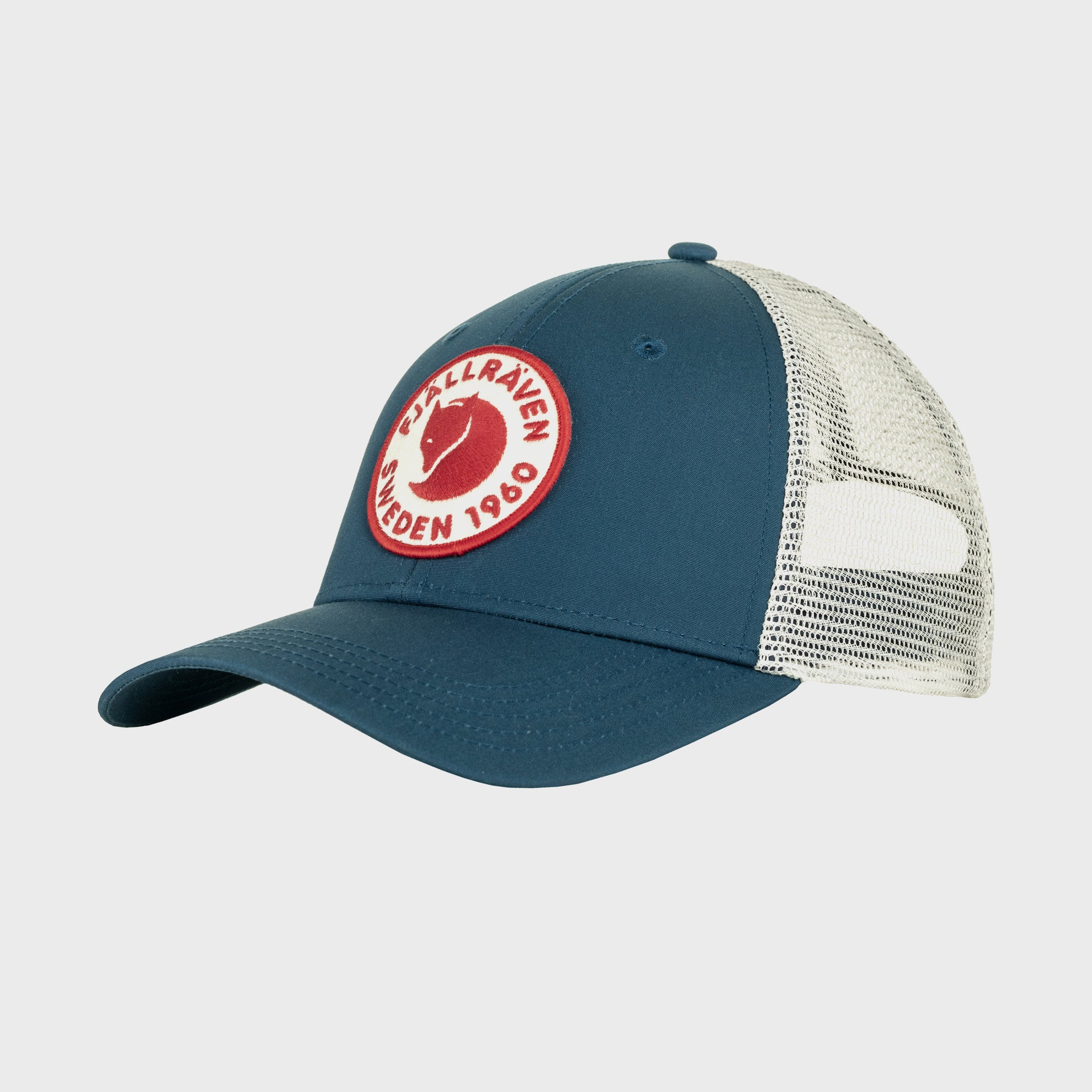 Fjallraven 1960 Logo Långtradarkeps Cap - Indigo Blue