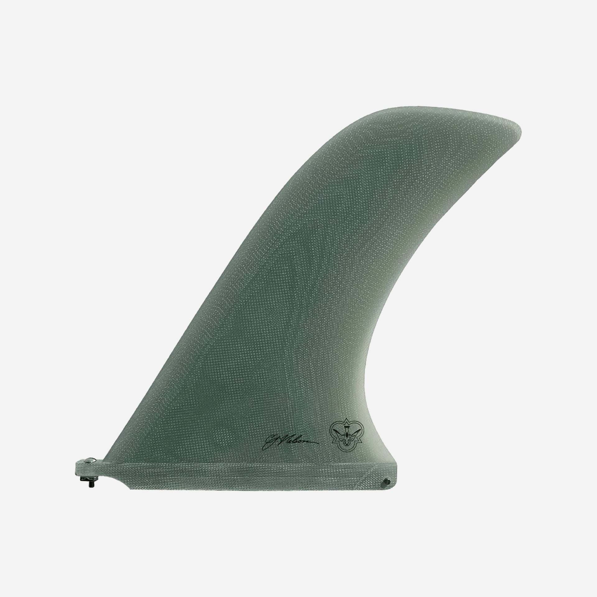 Flying Diamonds CJ Nelson Noserider Center Fin - Clear - ManGo Surfing