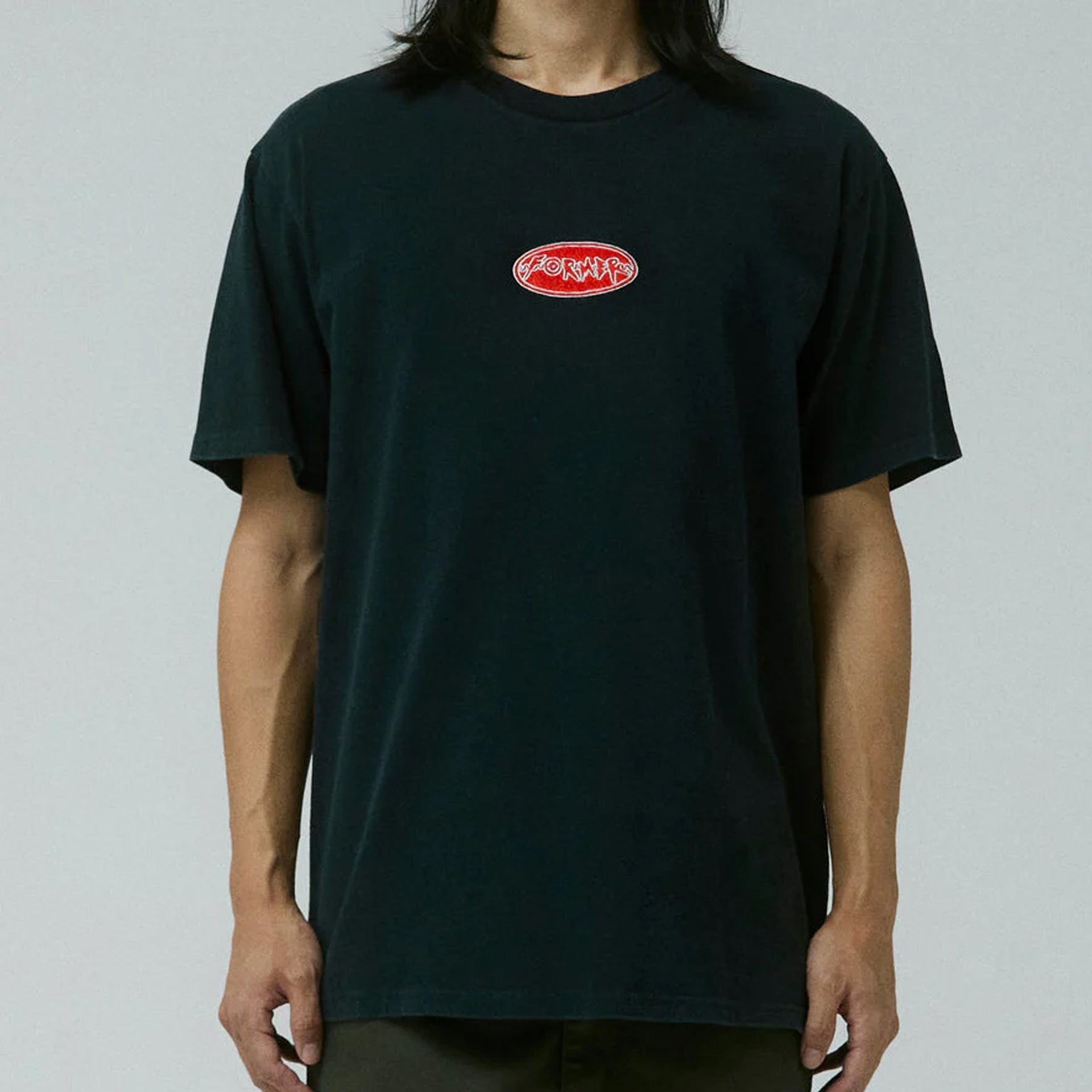 Former Flatline T-Shirt - Washed Black