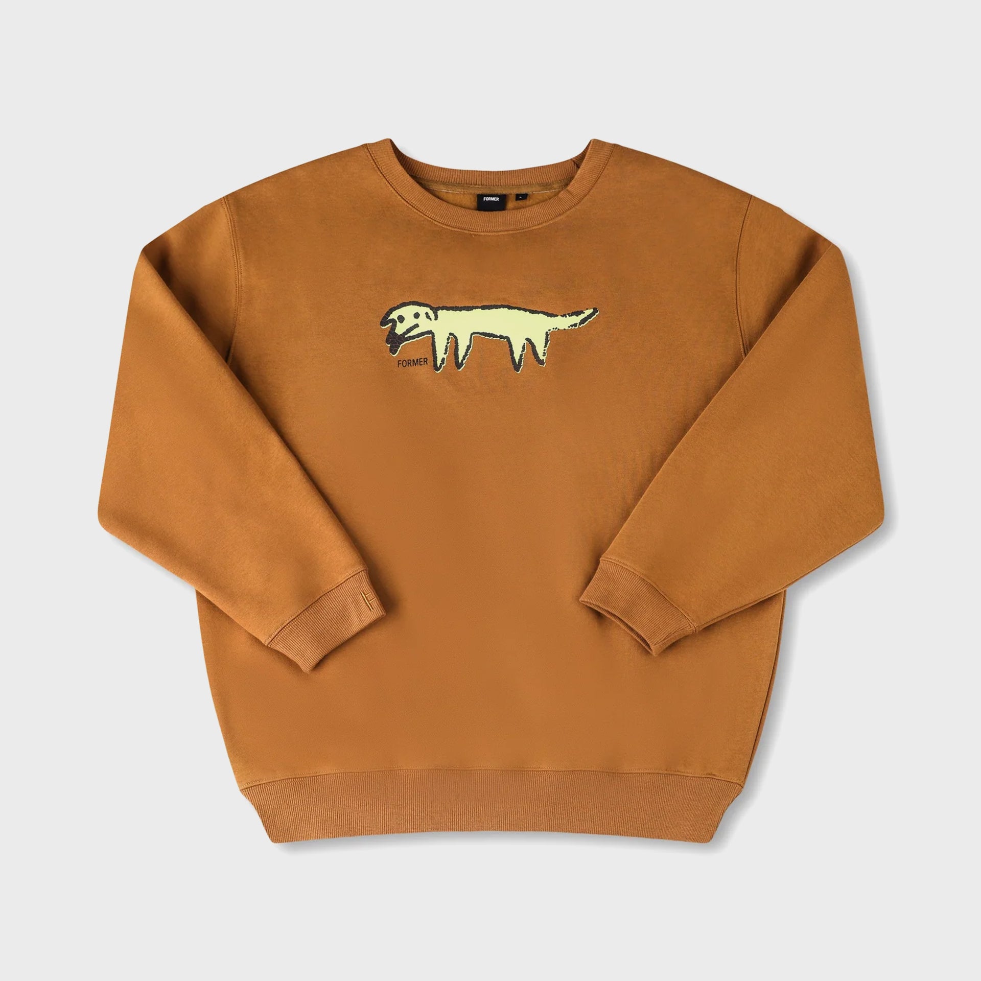 Former Temper Crew Sweatshirt - Copper - ManGo Surfing