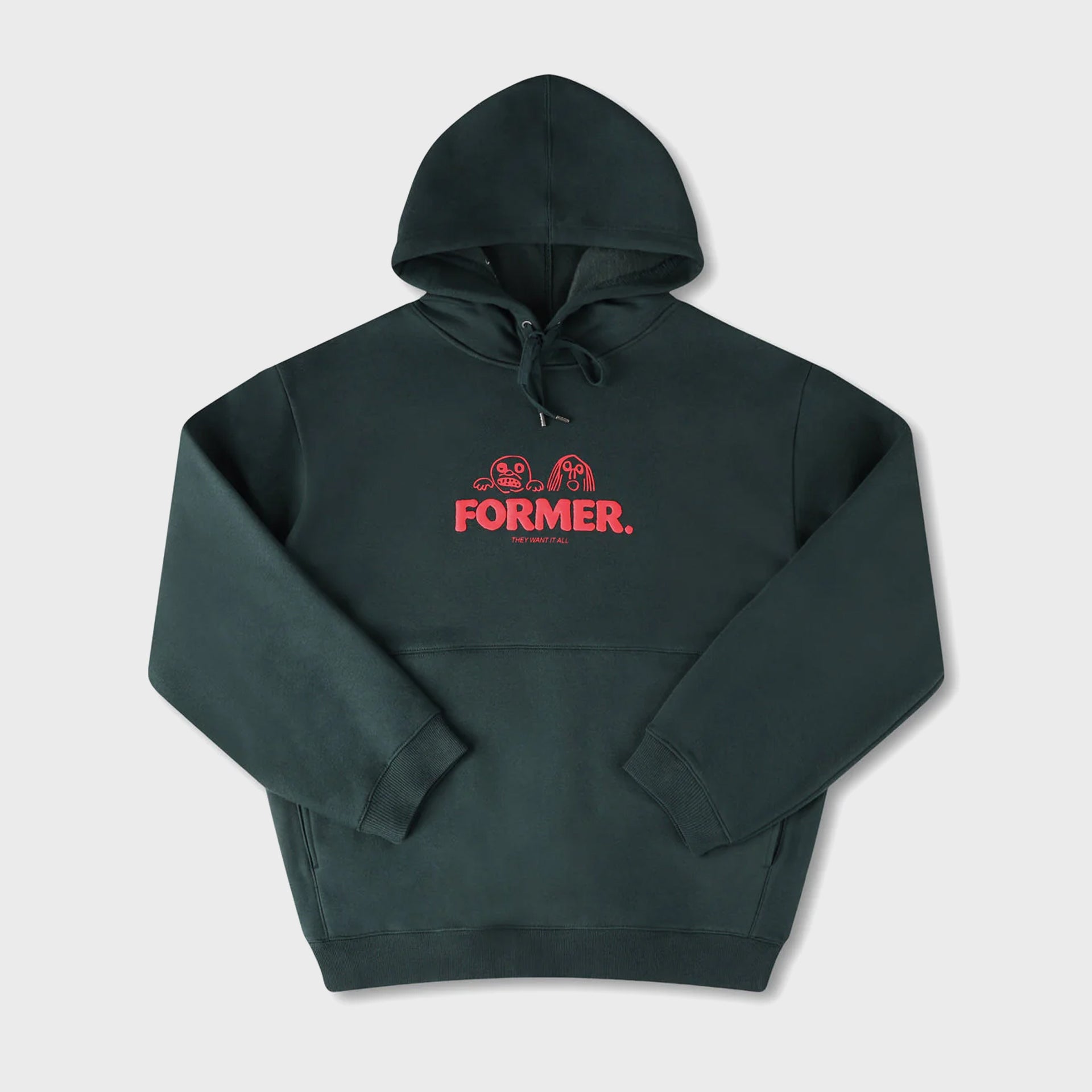 Former Want It All Hoodie - Petrol