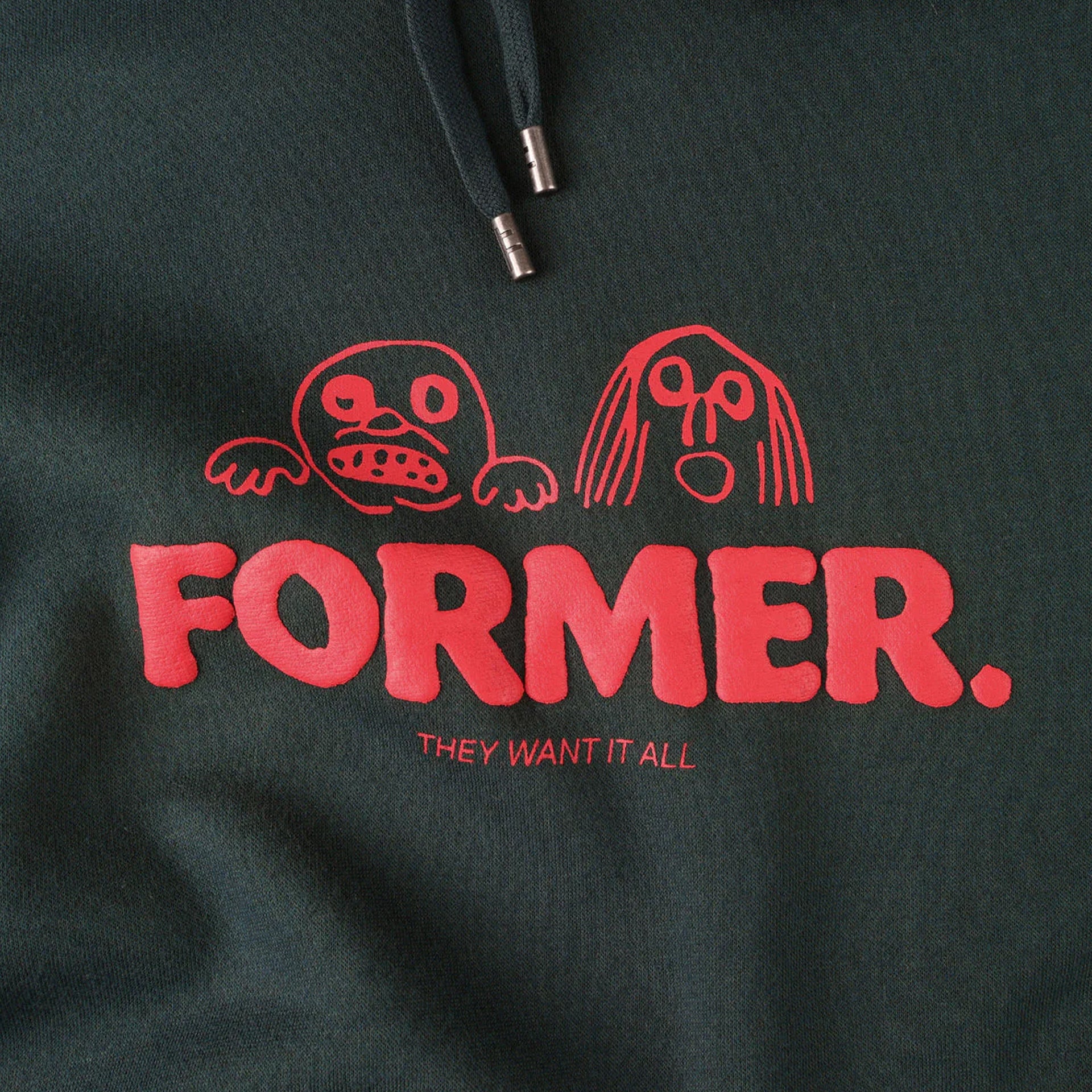 Former Want It All Hoodie - Petrol