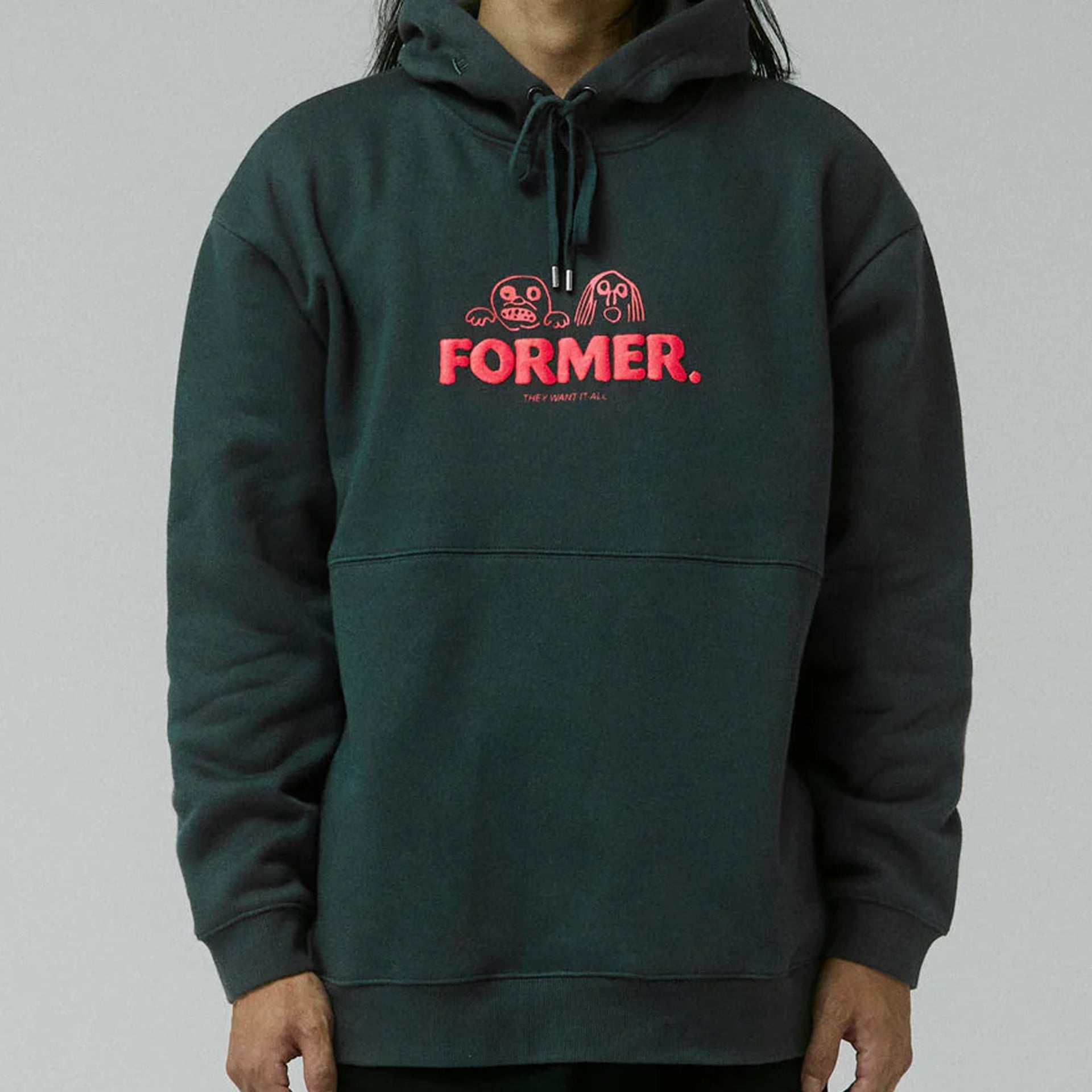 Former Want It All Hoodie - Petrol