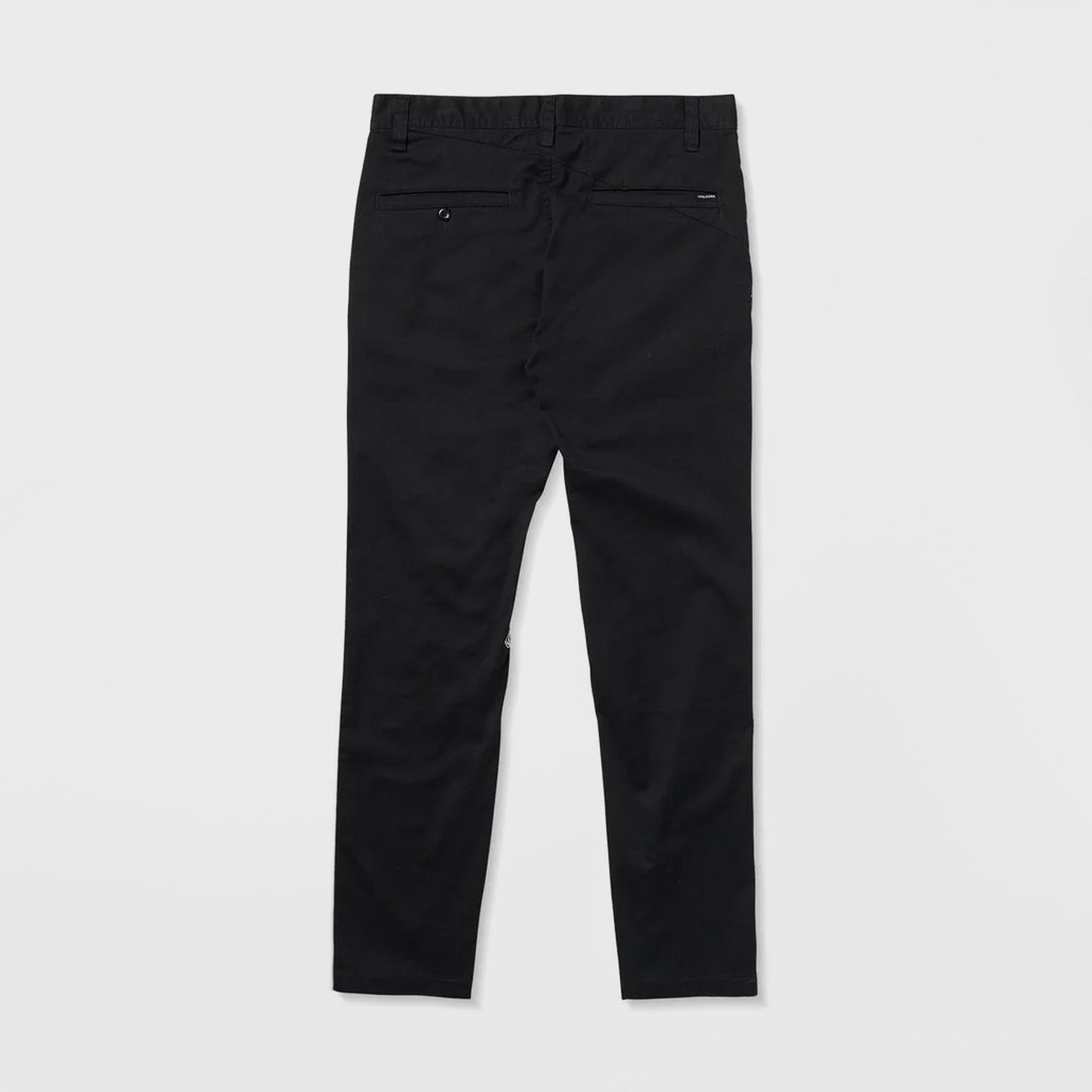 Volcom Mens Frickin Modern Stretch Trousers - Black - ManGo Surfing