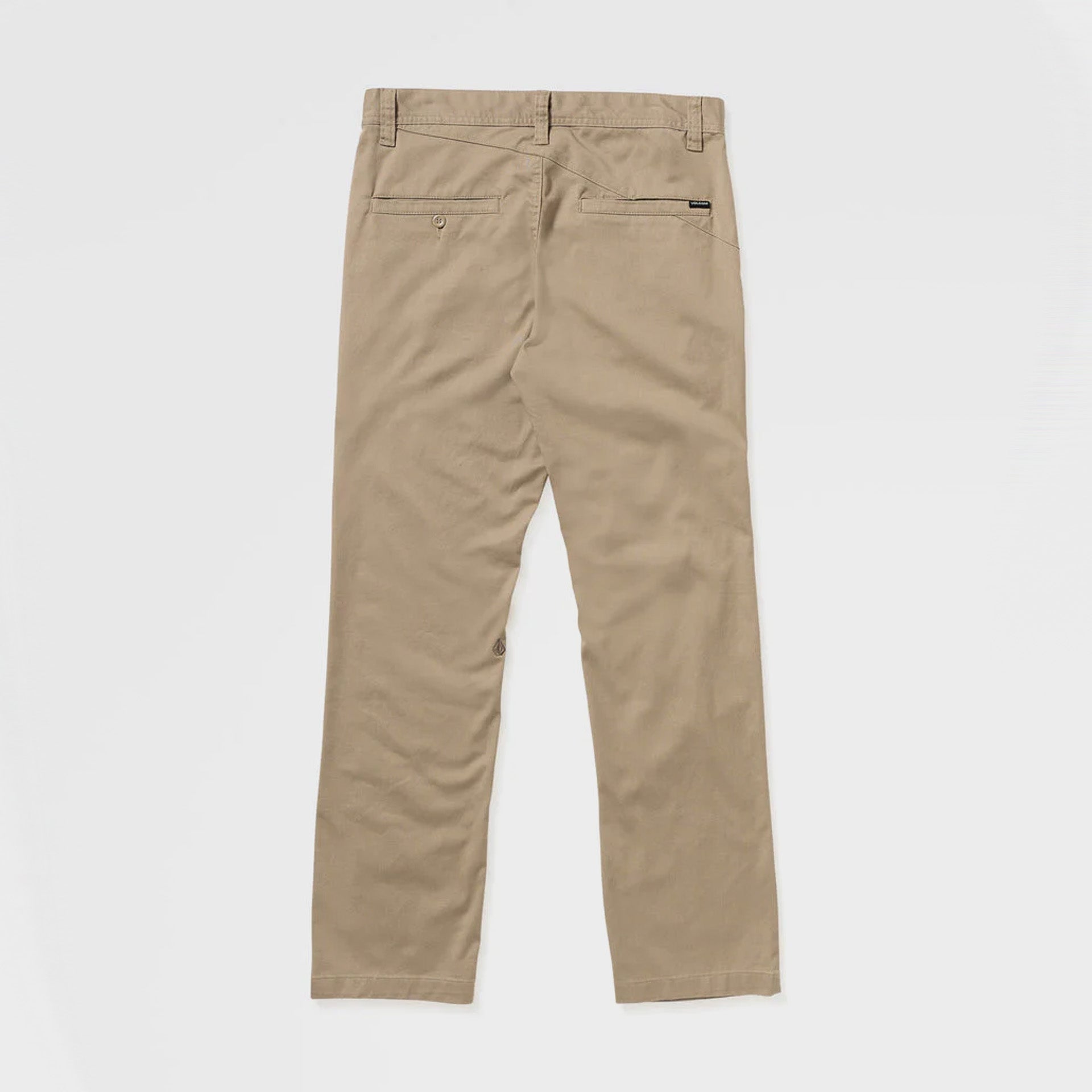 Volcom Mens Frickin Modern Stretch Trousers - Khaki - ManGo Surfing