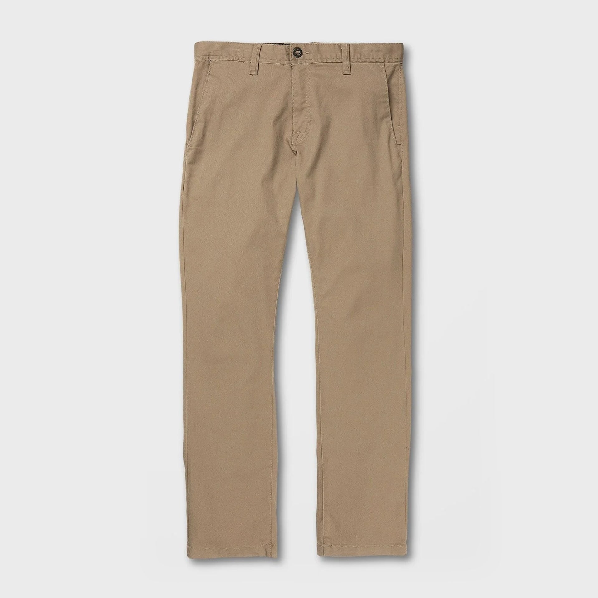 Volcom Mens Frickin Modern Stretch Trousers - Khaki - ManGo Surfing