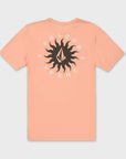 Volcom Fty Rayz Slim Tee - Mens Short Sleeve T-Shirt - Summer Orange - ManGo Surfing