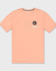 Volcom Fty Rayz Slim Tee - Mens Short Sleeve T-Shirt - Summer Orange - ManGo Surfing