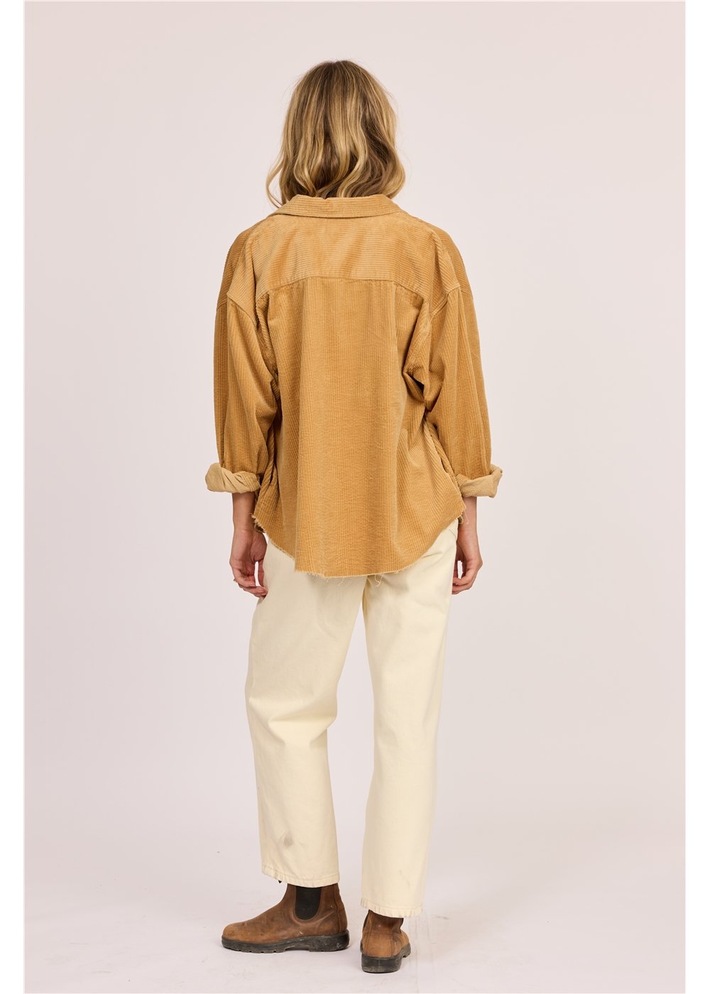 Sisstr Evolution After Hours Cord Shacket - Rattan