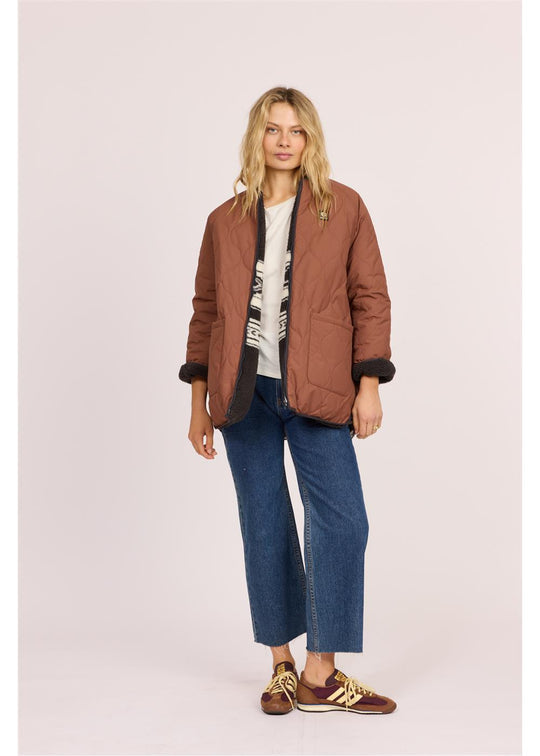 Sisstr Evolution Jane Reversible Jacket - Espresso Brown