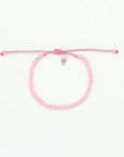 Pineapple Island Marley Glass Beaded Bracelet - Pink