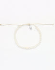 Pineapple Island Oluolu Glitter Cord Beaded Bracelet - Ice