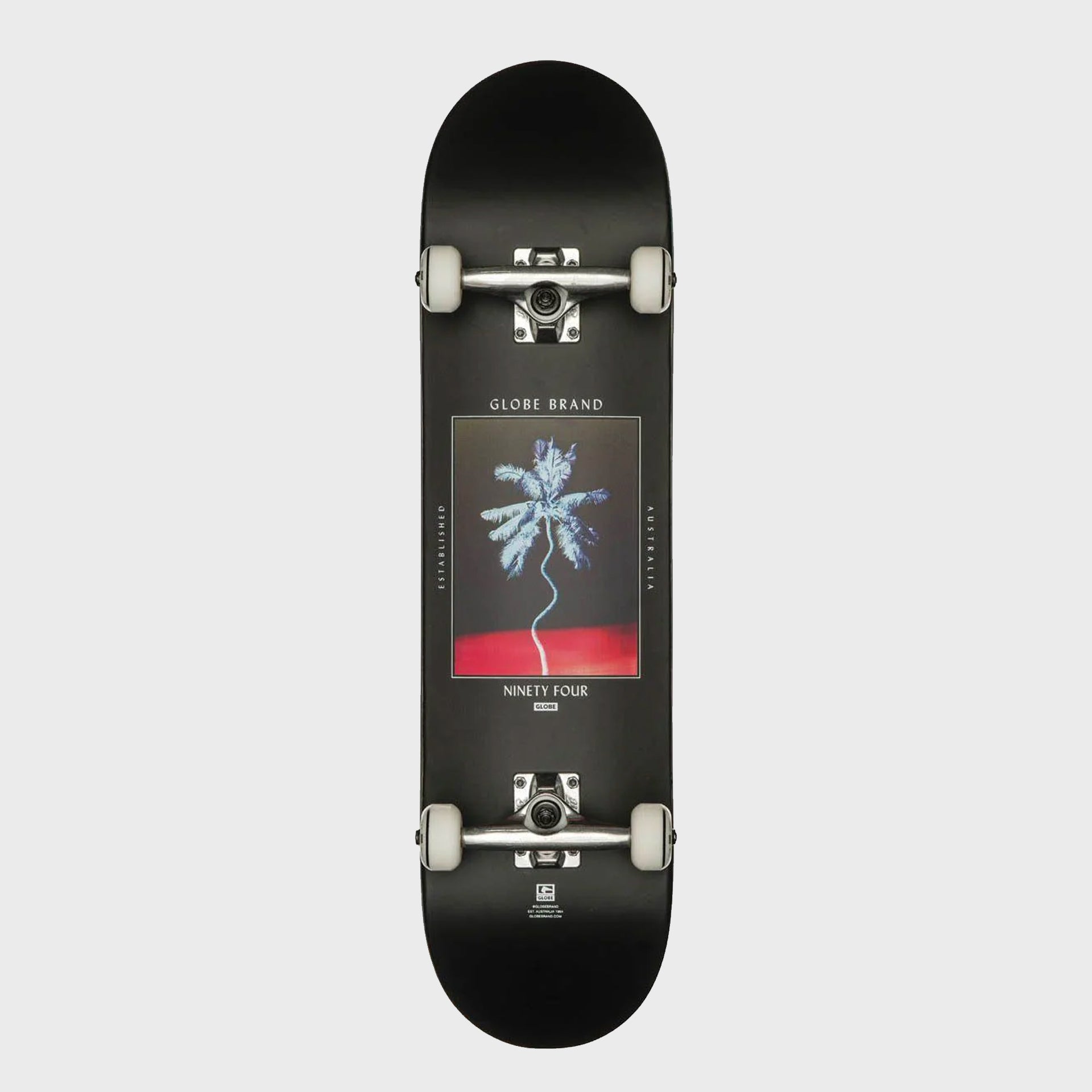 Globe G1 Palm Off Skateboard - Black - ManGo Surfing